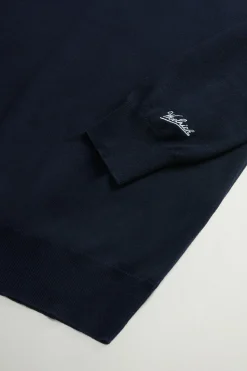 Online Maglia Girocollo in Puro Cotone / Uomo Maglieria