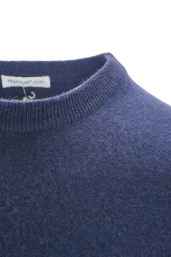 Clearance Maglia Girocollo in Puro Cashmere / Uomo Maglieria