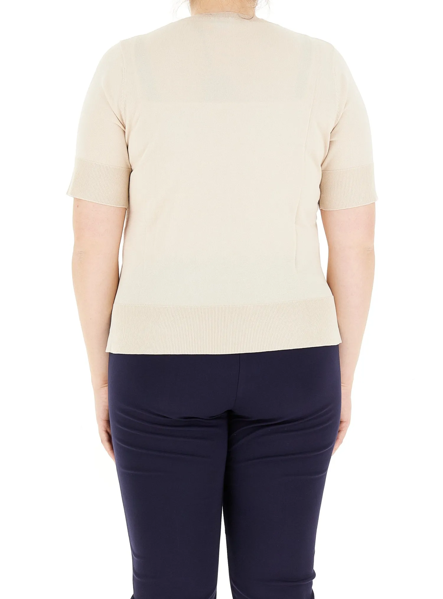 Online Maglia Girocollo in Viscosa / Donna Maglieria