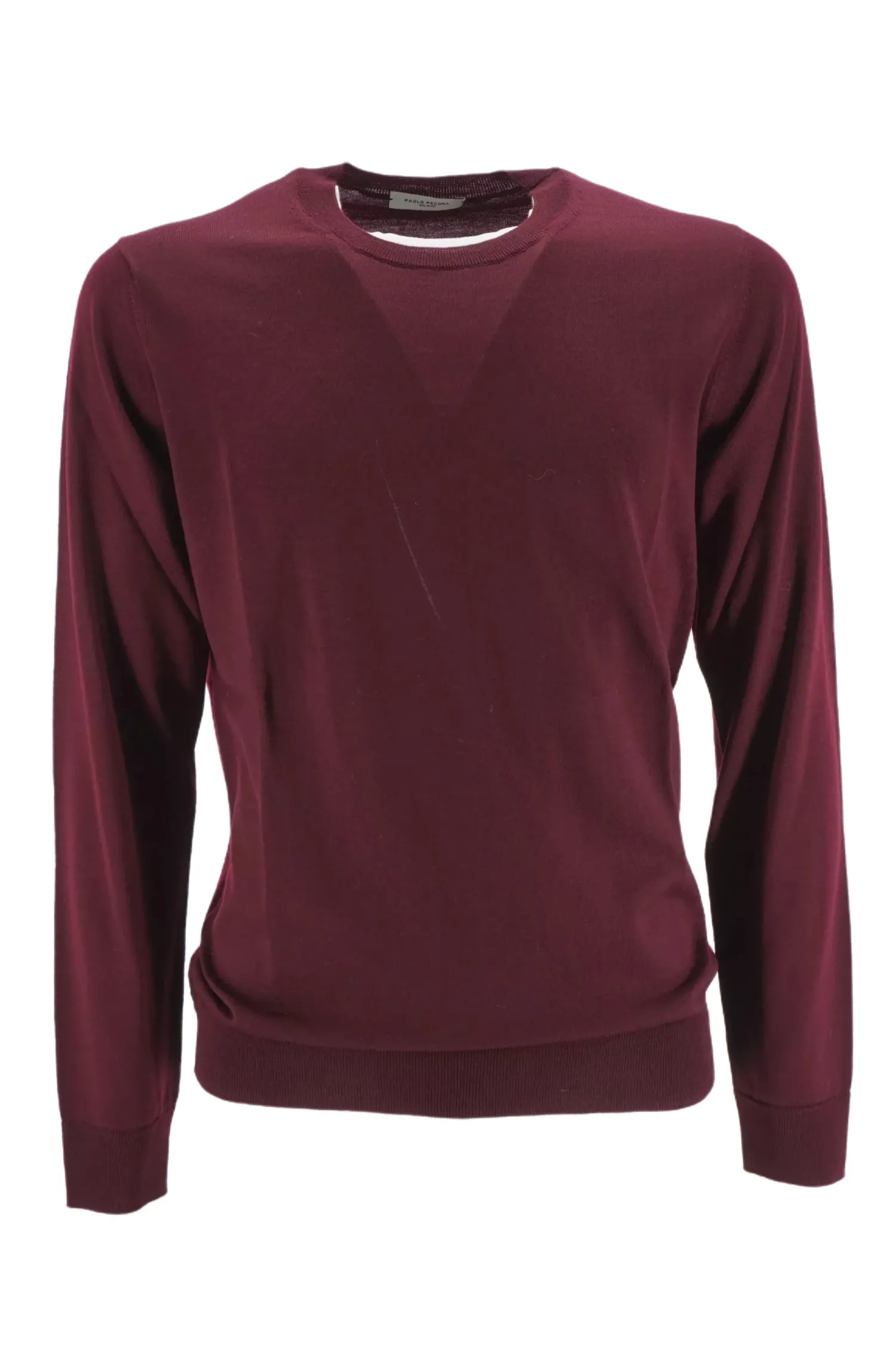 Clearance Maglia Girocollo / Bordeaux Uomo Maglieria