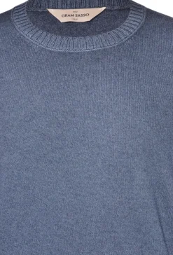Maglia Girocollo Vintage in Lana / Uomo Maglieria