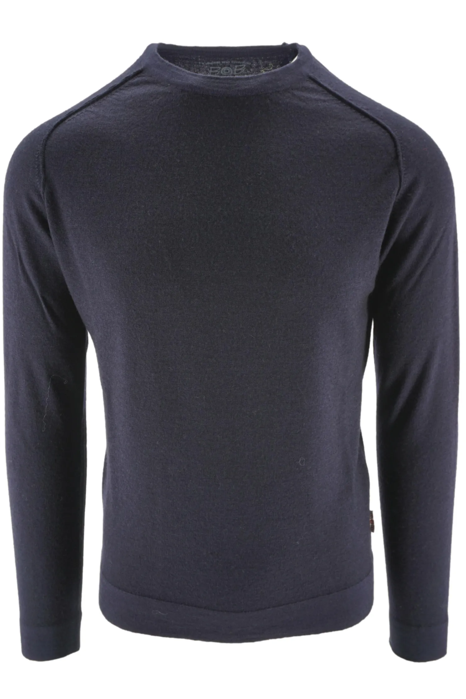 New Maglia in 100% Lana con Maniche Raglan / Uomo Maglieria