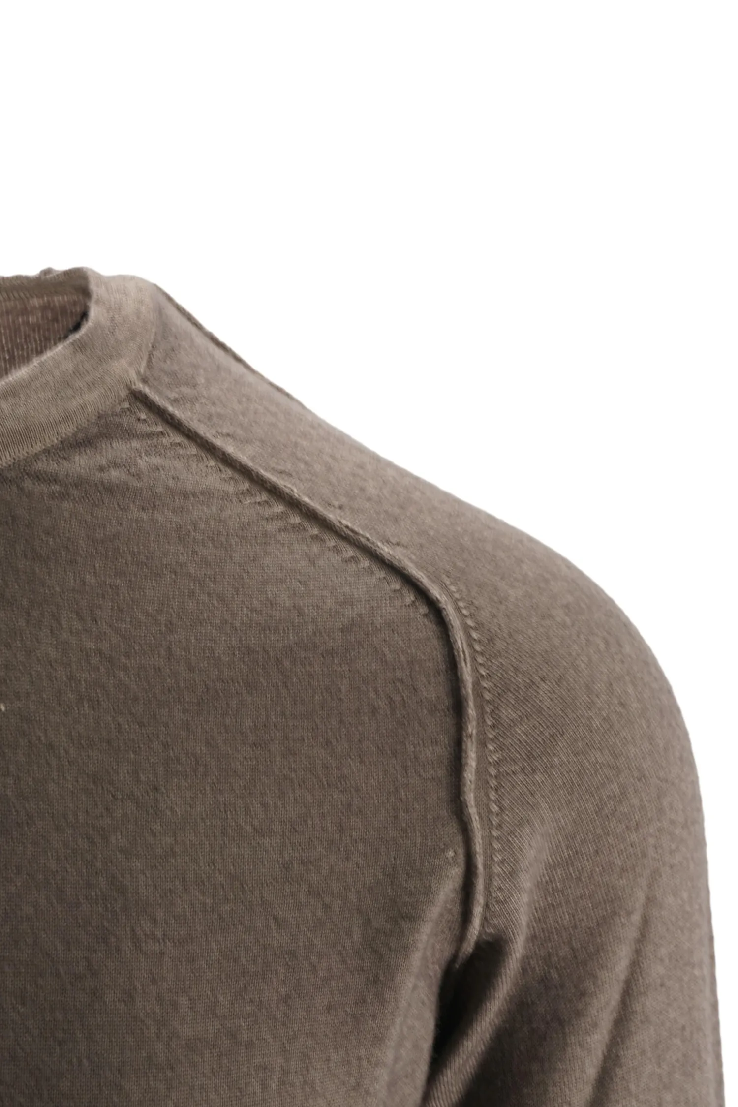 Maglia in 100% Lana con Maniche Raglan / Uomo Maglieria