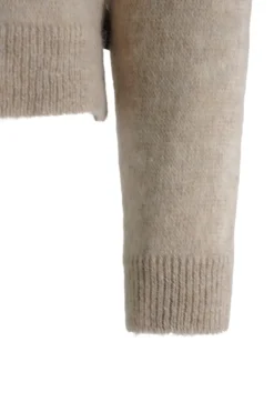 Hot Maglia in Alpaca con Scollo a V / Donna Maglieria