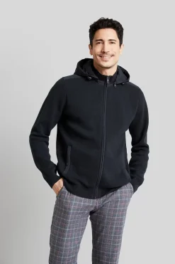 New Maglia in Cotone con Full Zip / Uomo Maglieria