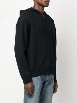 Clearance Maglia in Lana con Cappuccio / Uomo Maglieria