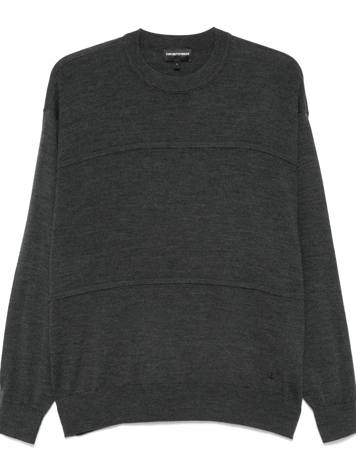 Sale Maglia in Lana con Inserti / Uomo Maglieria