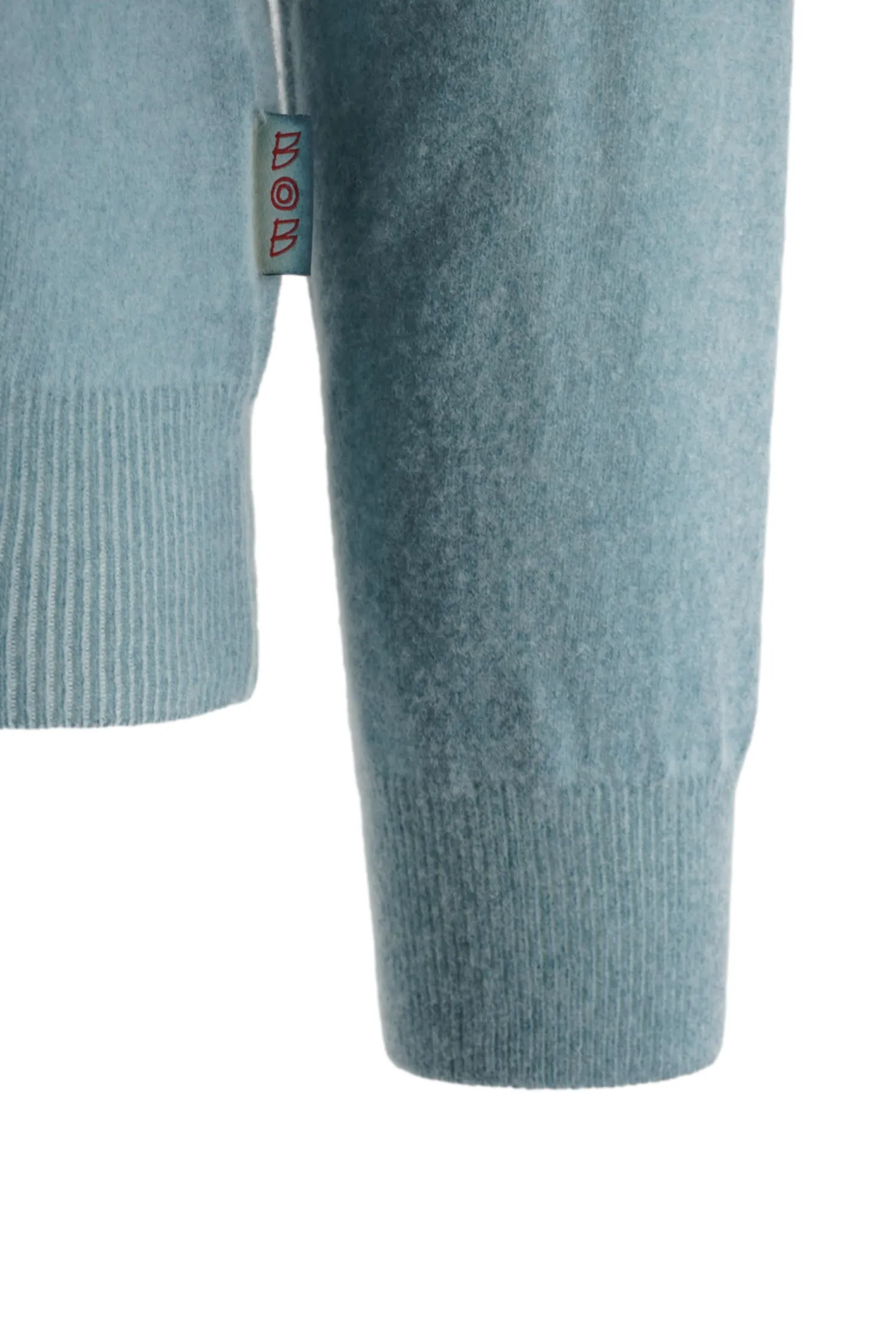 Maglia in Lana con Tintura a Freddo / Azzurro Uomo Maglieria