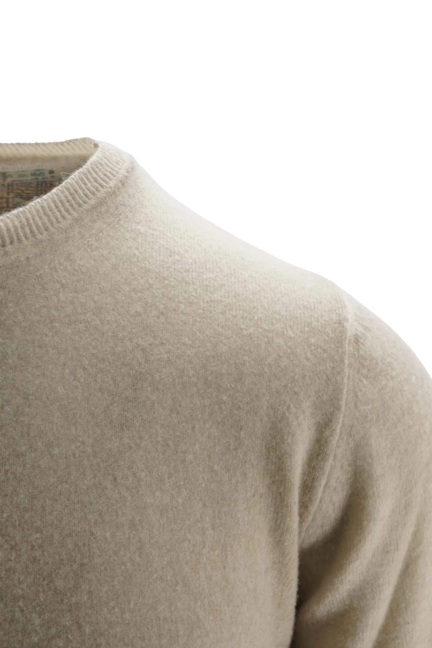 New Maglia in Lana con Tintura a Freddo / Uomo Maglieria