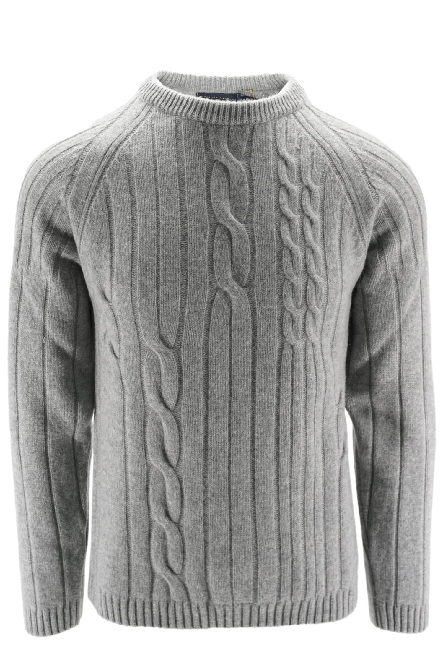 Online Maglia in Lana Geelong con Intrecci / Uomo Maglieria