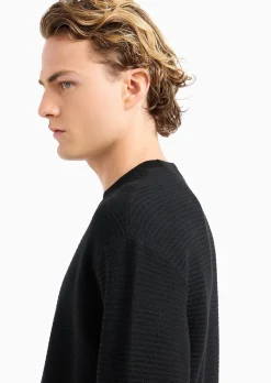 Best Maglia in Lana Vergine con Tramatura / Uomo Maglieria