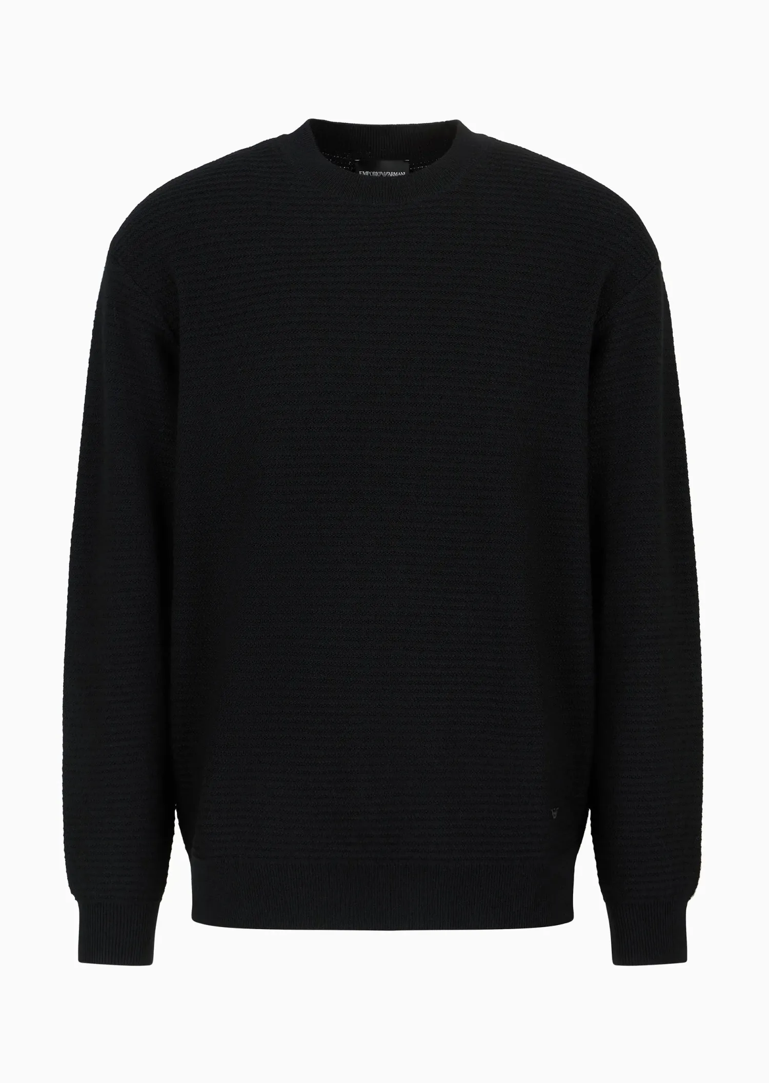 Best Maglia in Lana Vergine con Tramatura / Uomo Maglieria