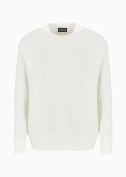 Outlet Maglia in Lana Vergine con Tramatura / Uomo Maglieria
