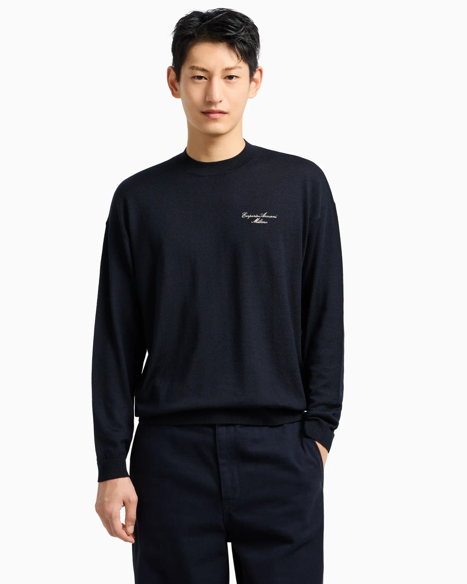 Clearance Maglia in Lana Vergine Rasata / Uomo Maglieria