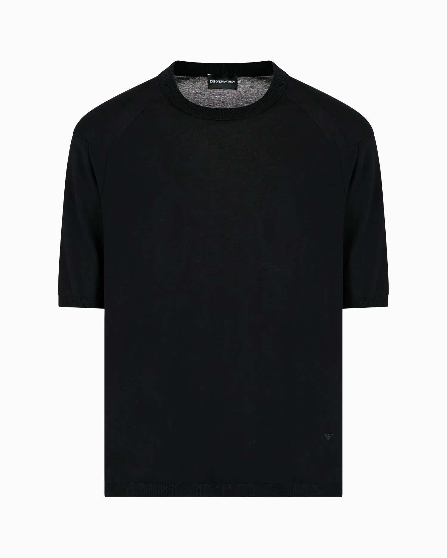 Sale Maglia in Misto Lyocell Punto Rasato / Uomo T-shirt