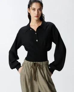 Discount Maglia Polo Maniche Lunghe / Donna Maglieria