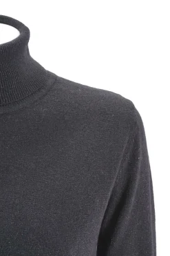Maglia a collo alto / Nero Donna Maglieria