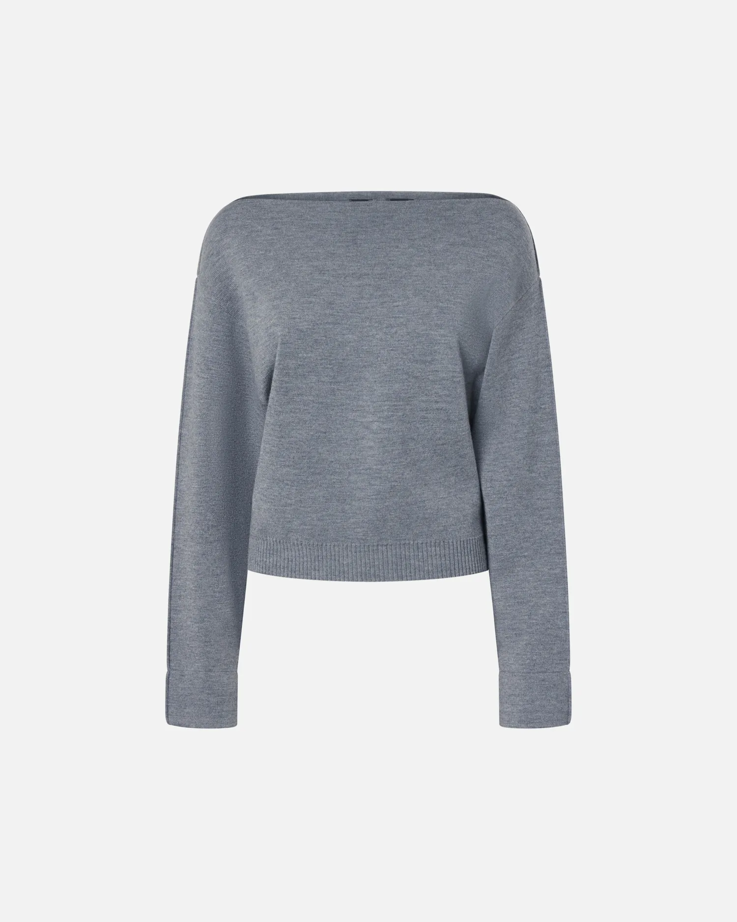 Sale Maglioncino in Lana con Scollo a Barchetta / Donna Maglieria