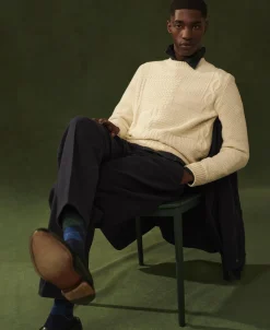 Outlet Maglione a Trecce Casey / Uomo Maglieria