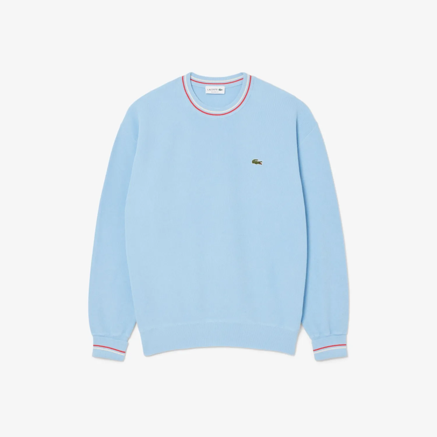 Maglione Leggero in Crepe di Cotone / Uomo Maglieria