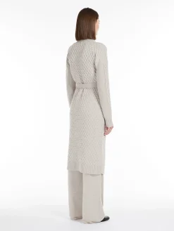 Sale Maxi Cardigan in Lana e Cachemire / Donna Maglieria