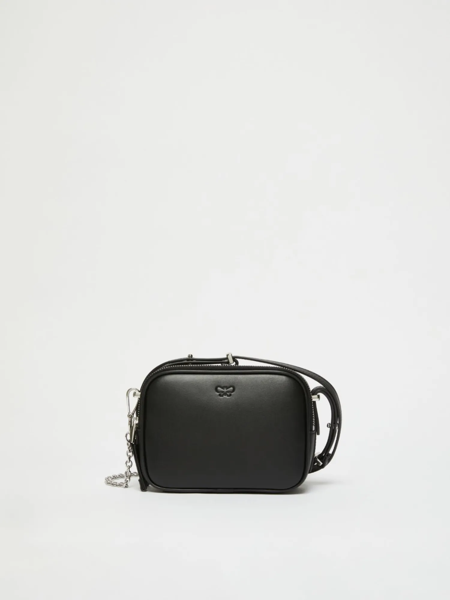 Online Mini Bag in Pelle con Logo / Donna Borse A Tracolla