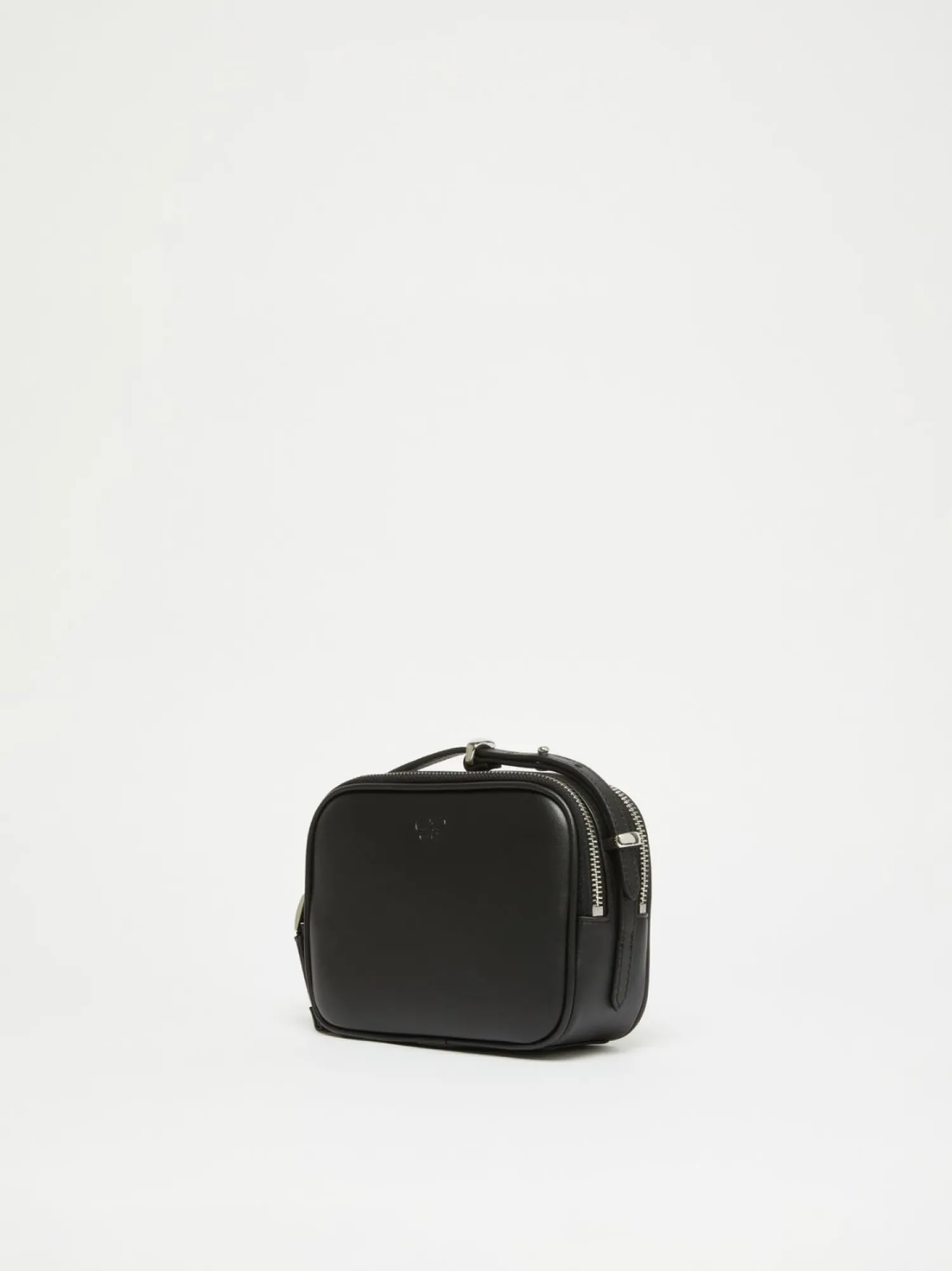 Online Mini Bag in Pelle con Logo / Donna Borse A Tracolla