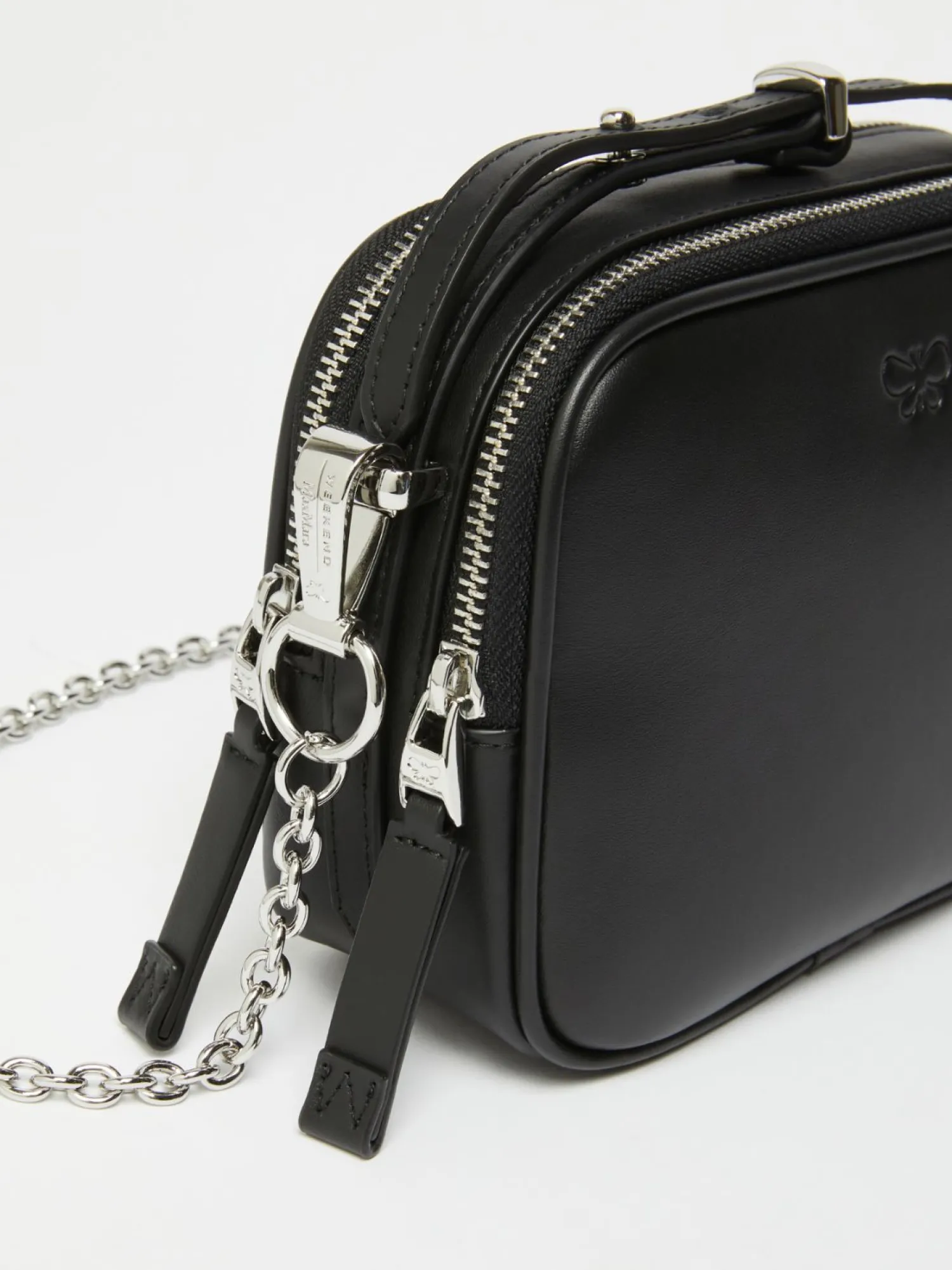 Online Mini Bag in Pelle con Logo / Donna Borse A Tracolla