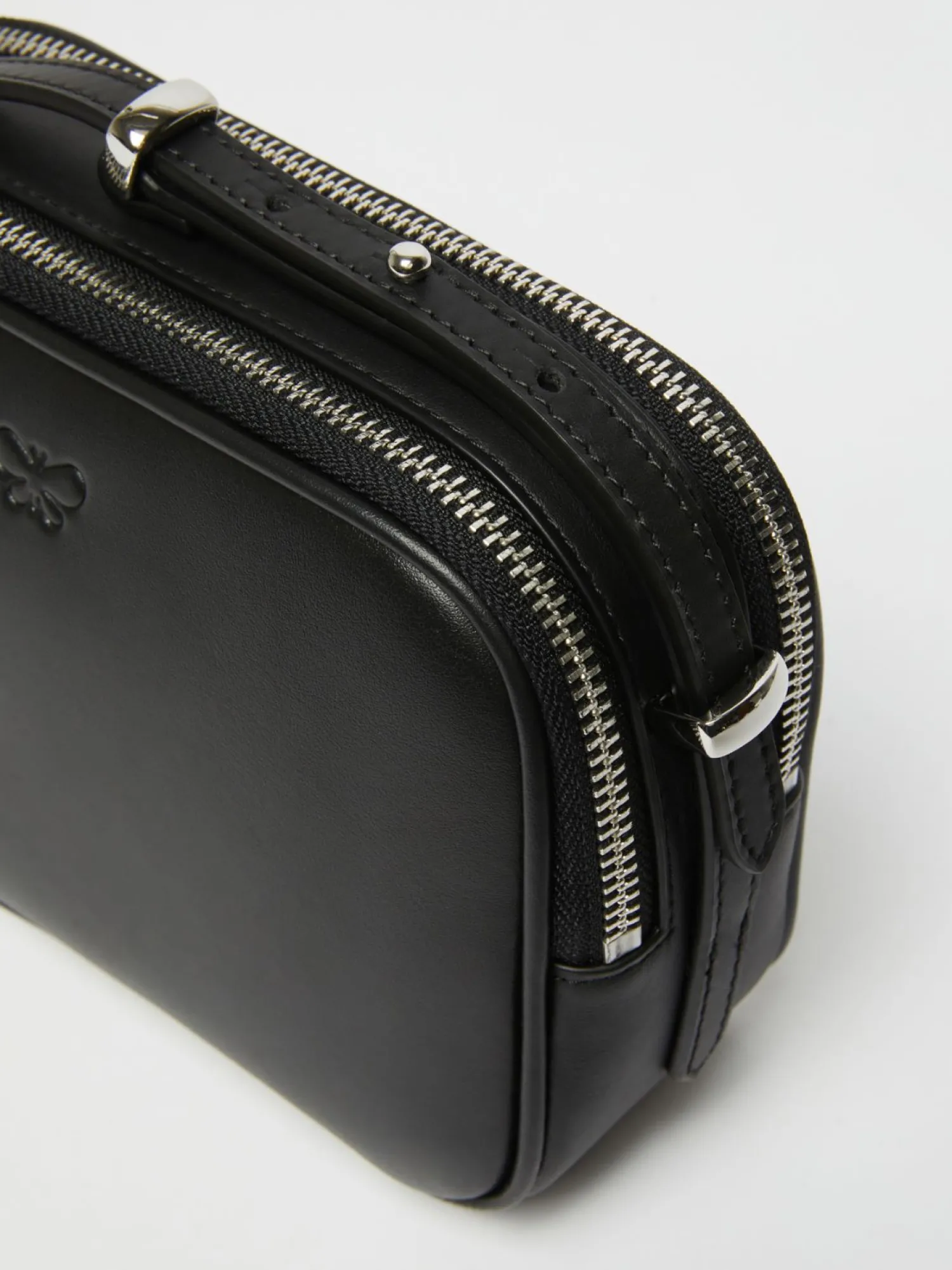 Online Mini Bag in Pelle con Logo / Donna Borse A Tracolla