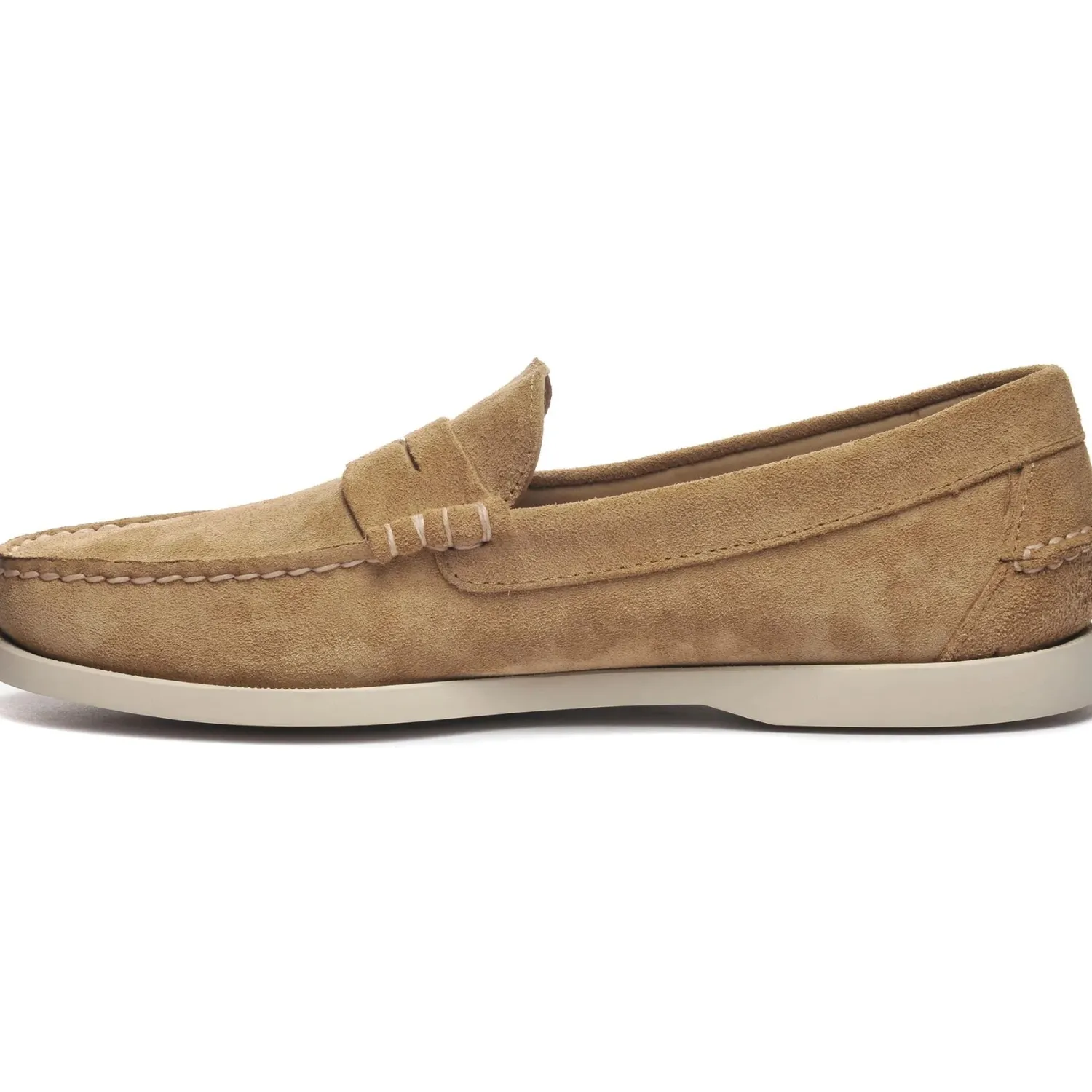 Sale Mocassino Dan Boat in Camoscio / Uomo Scarpe Basse