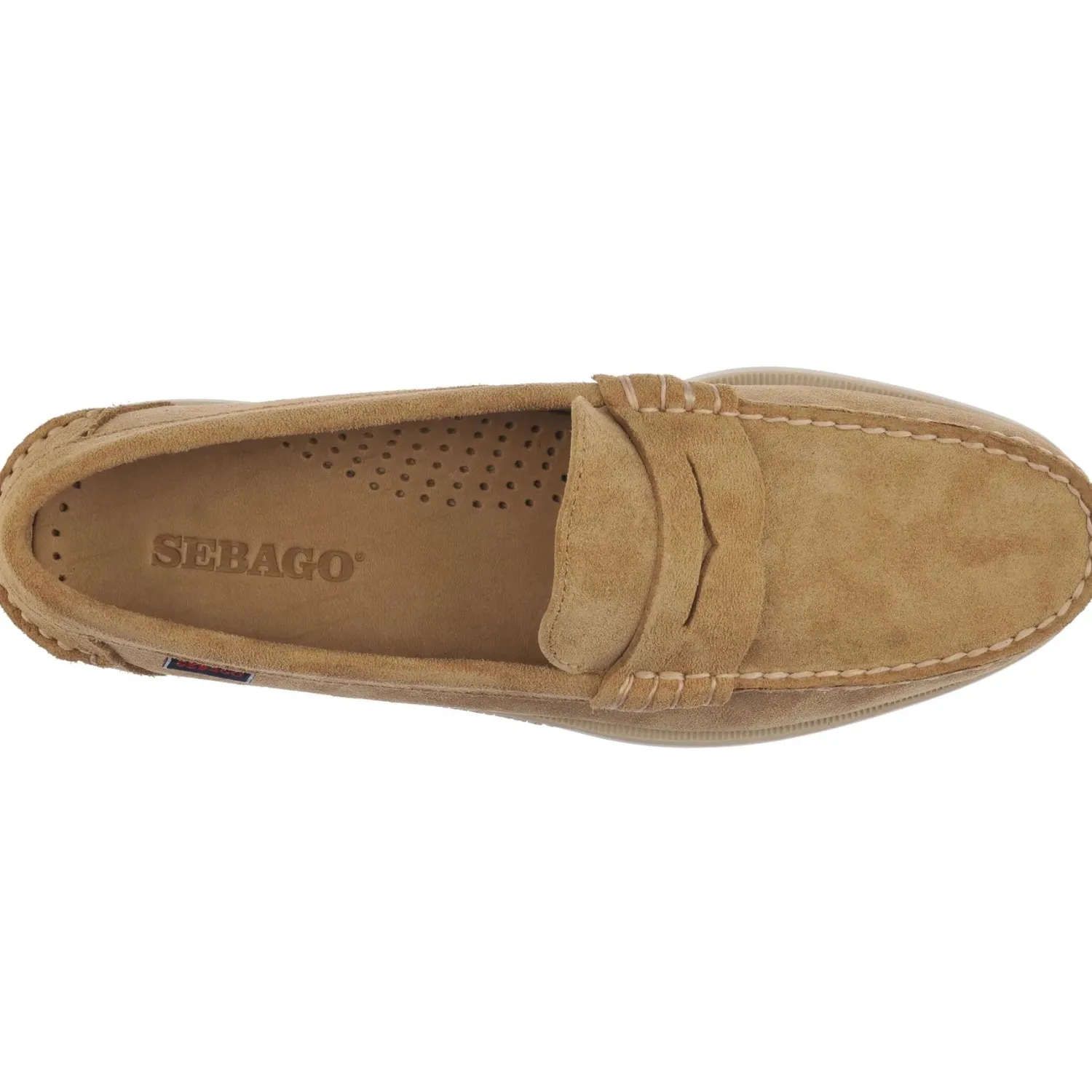 Sale Mocassino Dan Boat in Camoscio / Uomo Scarpe Basse