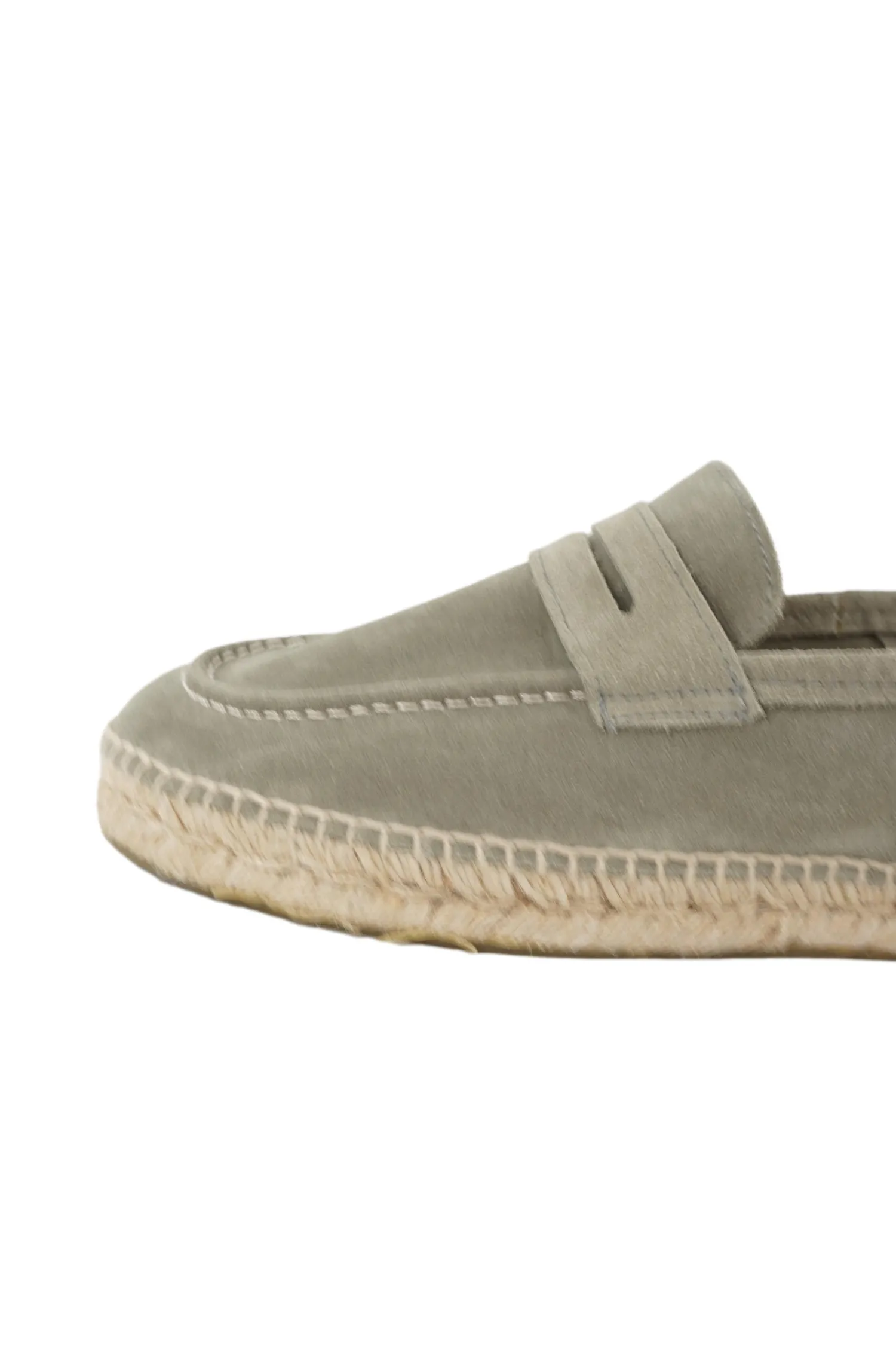Outlet Mocassino Espadrilles in Camoscio / Uomo Scarpe Basse