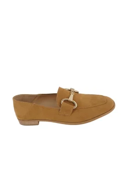 Discount Mocassino in Camoscio con Fibbia / Donna Scarpe Basse