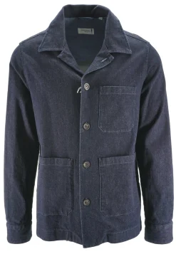 Hot Overshirt in Denim / Uomo Camicie