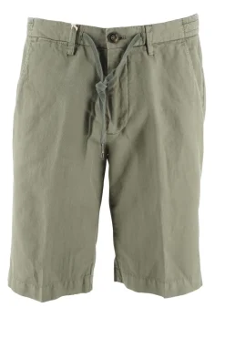New Pantaloncino in Misto Lino / Uomo Pantaloncini