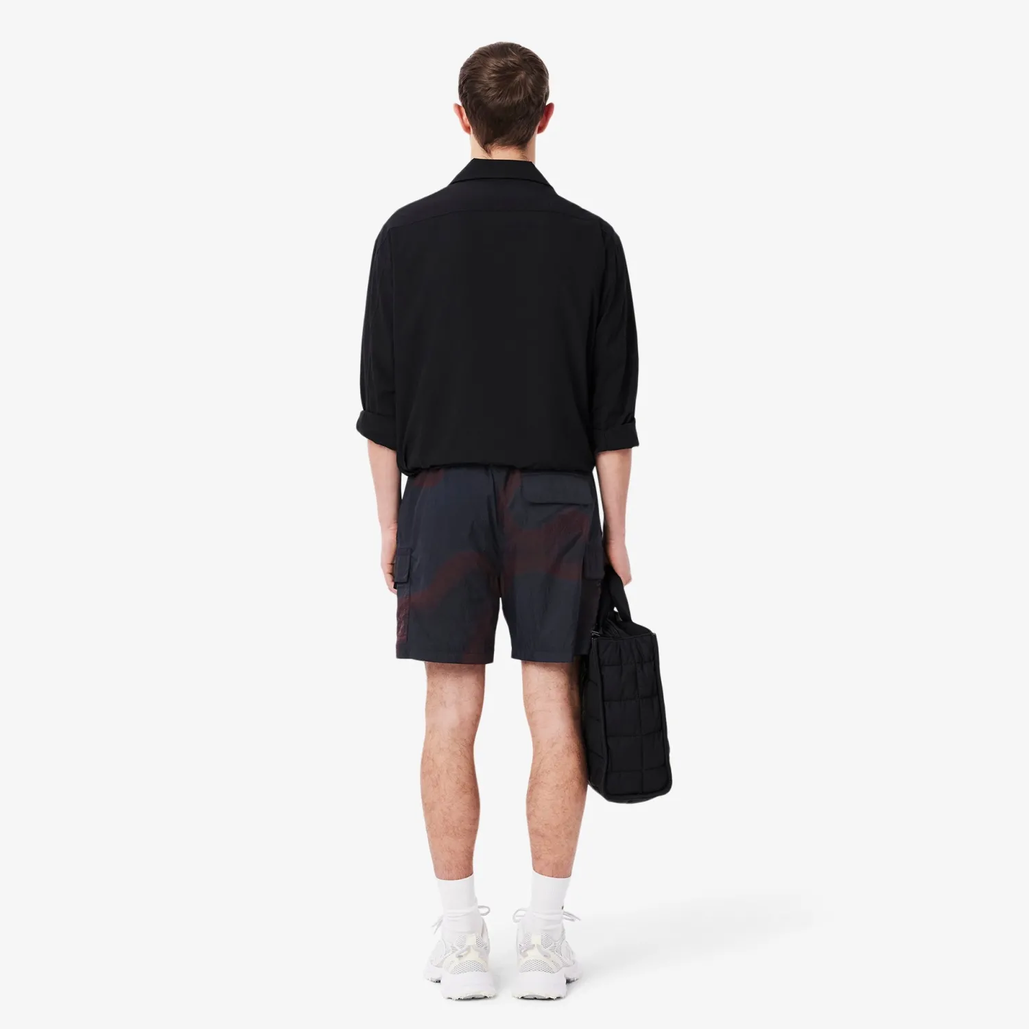 Hot Pantaloncino Cargo in Nylon / Uomo Pantaloncini