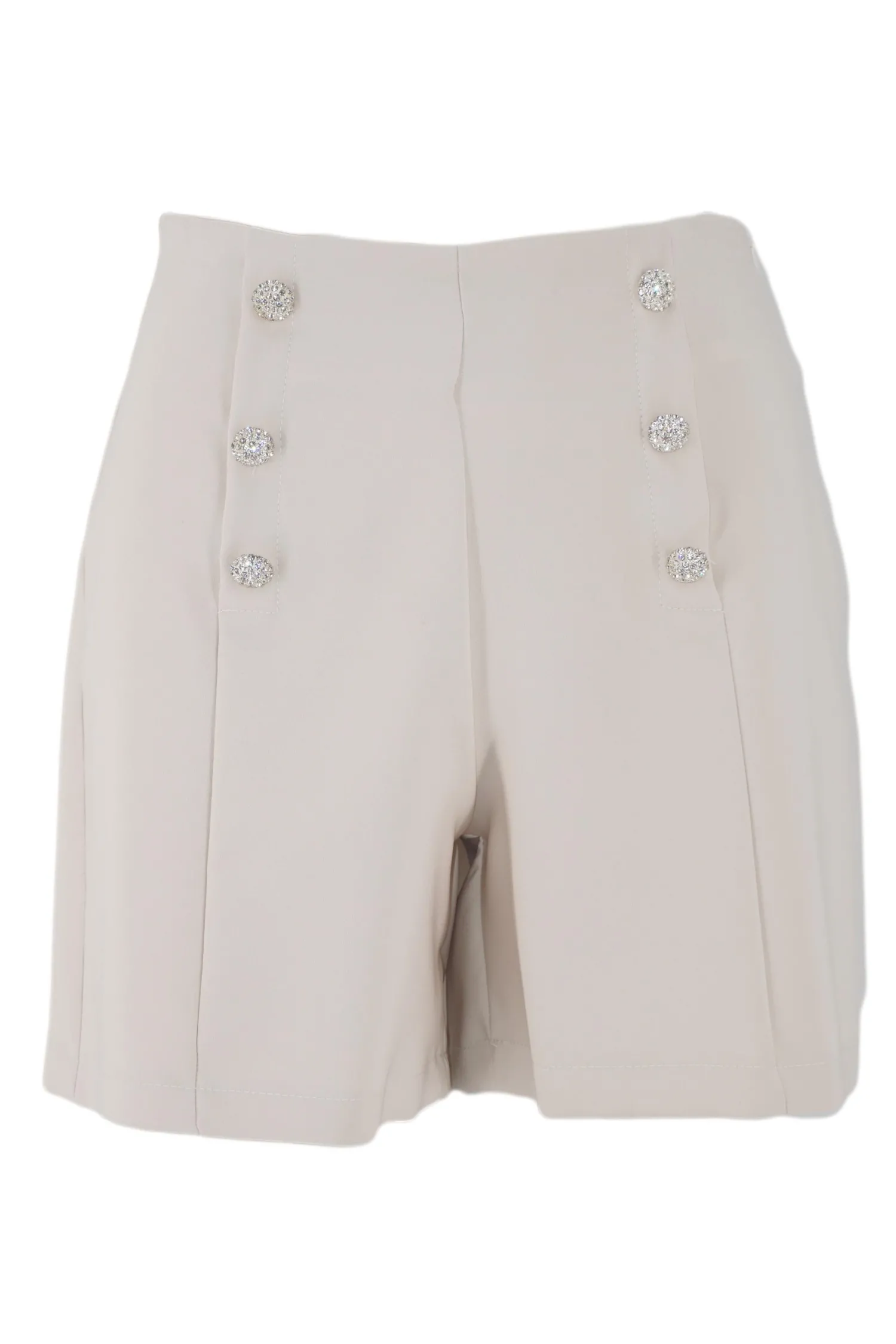 Sale Pantaloncino con Bottoni Gioiello / Donna Shorts