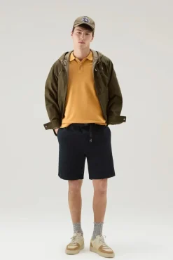 Discount Pantaloncino Corto in Cotone Modello Chino / Uomo Pantaloncini