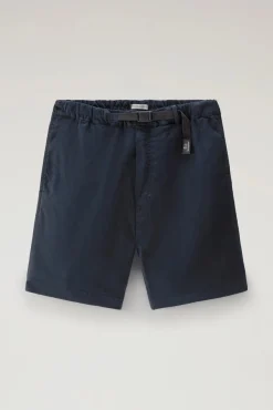 Discount Pantaloncino Corto in Cotone Modello Chino / Uomo Pantaloncini