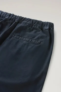Discount Pantaloncino Corto in Cotone Modello Chino / Uomo Pantaloncini
