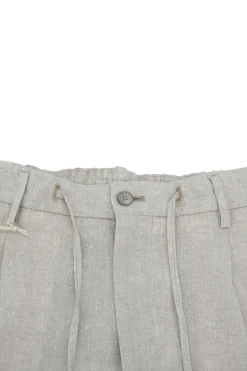 Pantaloncino in 100% Lino / Uomo Pantaloncini