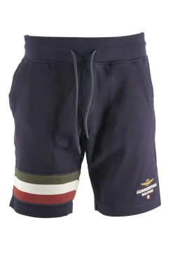 Outlet Pantaloncino in Cotone con Ricami / Uomo Pantaloncini