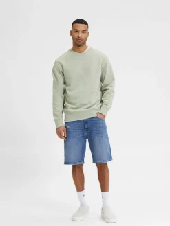 Hot Pantaloncino in Denim / Uomo Pantaloncini