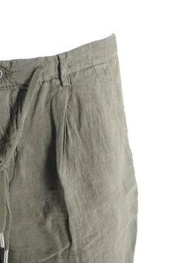 Outlet Pantaloncino in Lino Modello Coachbe / Uomo Pantaloncini