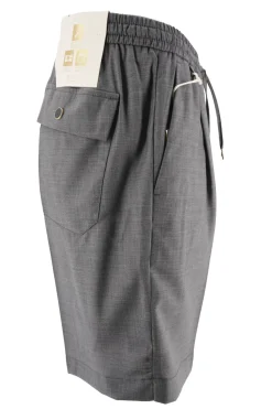Discount Pantaloncino in Misto Lana e Tessuto Tecnico / Uomo Pantaloncini