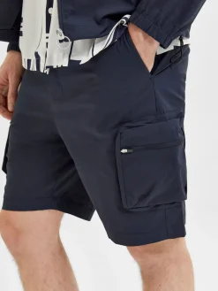 Discount Pantaloncino in Tessuto Tecnico Cargo / Uomo Pantaloncini