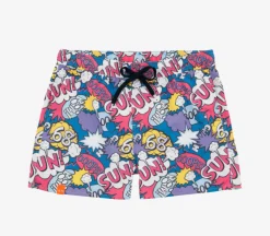 New Pantaloncino Mare a Fantasia / Uomo Costumi Da Bagno