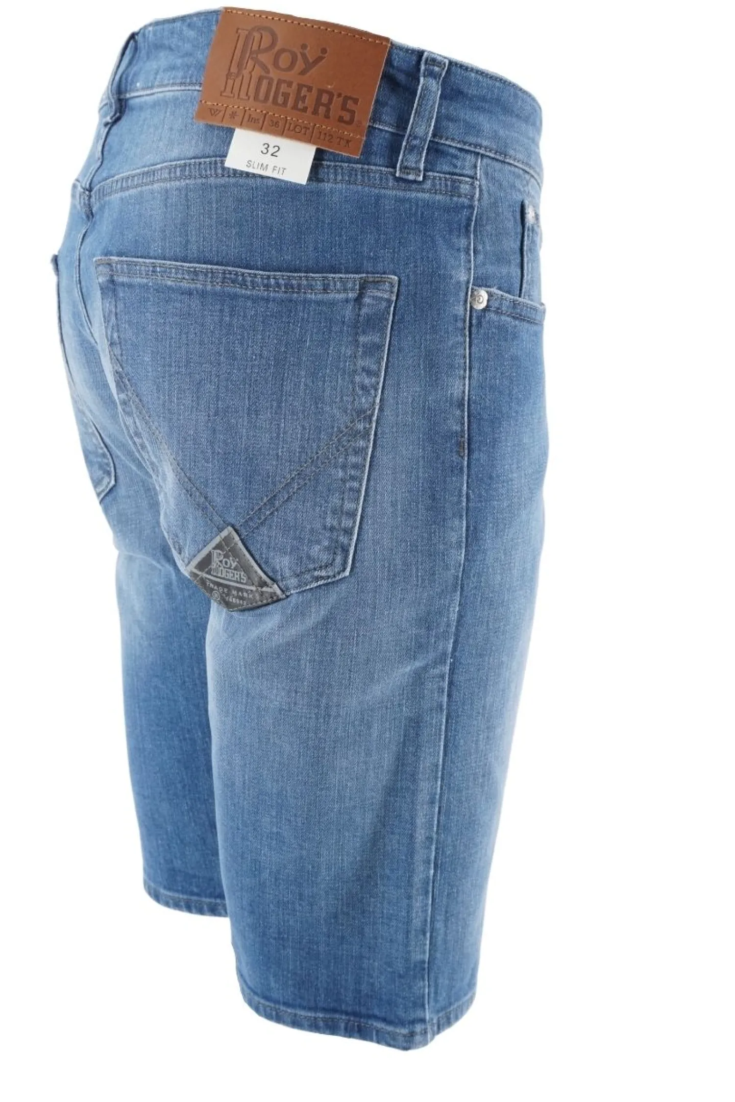 Hot Pantaloncino Roy Roger's in Denim / Uomo Pantaloncini