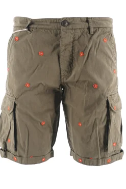 Best Pantaloncino Tasconato con Ricami Modello Nick / Uomo Pantaloncini