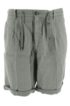 Sale Pantaloncino 40Weft in Lino / Uomo Pantaloncini